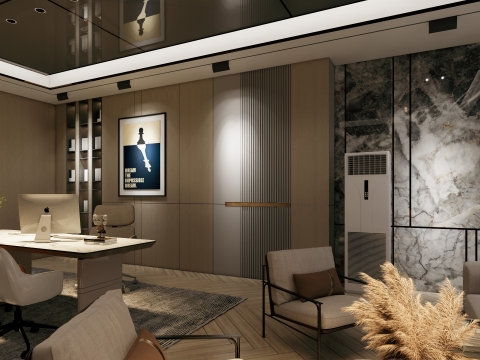 THI CÔNG NỘI THẤT PHÒNG LÀM VIỆC