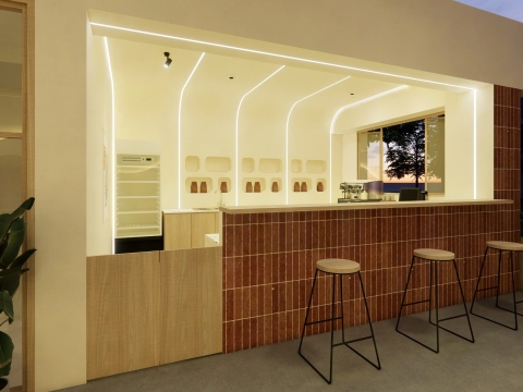 THIẾT KẾ NỘI THẤT TIỆM TRÀ NHÀ TÁO