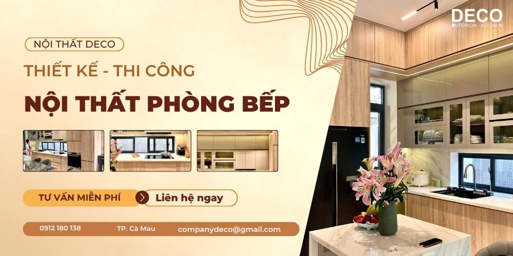 Tại sao nên chọn thiết kế nội thất phòng bếp tại Nội Thất Deco?