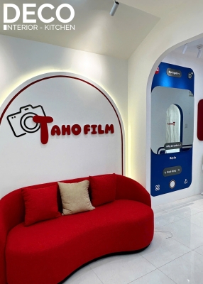 THIẾT KẾ NỘI THẤT SHOP TAHOFILM PHƯỜNG 9